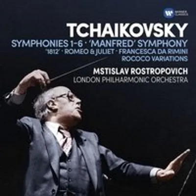 Zdjęcie produktu dla Rostropovwitsch,Mstislaw/LPO-Symphonies/Overtures/