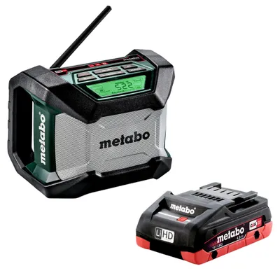 Produktbild von Metabo Akku Radio R 12-18 BT Bluetooth 18 V mit Akku 18V 4,0 Ah LiHD