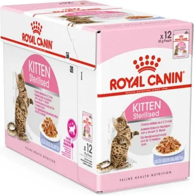Produktbild von ROYAL CANIN FHN Kitten Sterilised - Nassfutter für Katzen - 12x85g