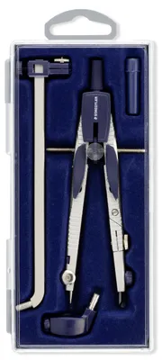 Produktbild von STAEDTLER 553 Schnellverstellzirkel, Verlängerungsstange, Minendose und Universaladapter