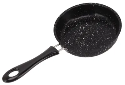 Imagen del producto de Sartén para parrilla de carne con revestimiento antiadherente, de 14 cm, apta para todo tipo de cocinas