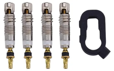 Productafbeelding van BBB Cycling: BBB tubeless ventielen, Valvecore, 4 stuks - betrouwbare ventielen voor tubeless banden.