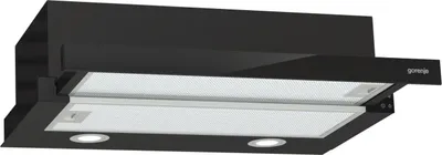 Produktbild von Gorenje TH62E4BG Semi built-in (pull out) Black 450 m³/h