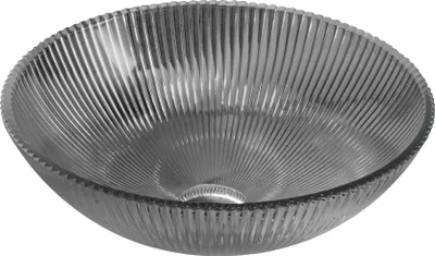 Produktbild von Mexen Zuri Glaswaschbecken Aufsatzwaschbecken 39 x 39 cm, schwarz - 24193970