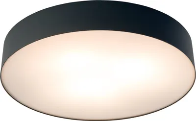 Zdjęcie produktu dla Plafon okrągły ARENA czarno-biały 3xE14x15W metal wym:9x40,5x40,5cm IP20 Nowodvorski Lighting
