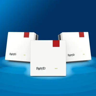 Produktbild von FRITZ! MESH1700-3 - Mesh Set 1700 3er-Set Wi-Fi 7 - WLAN - 3,6 Gbps