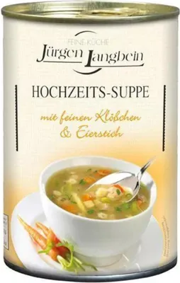 Produktbild von Jürgen Langbein Hochzeits-Suppe, 400ml