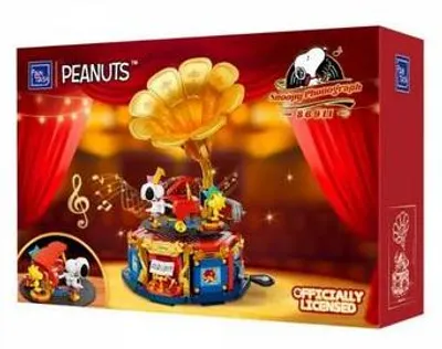 Immagine prodotto di Pantasy 86911 Snoopy Fonografo Peanuts 800 pezzi Mattoncini da costruzione