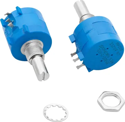 Produktbild von AZ-Delivery Weiteres Zubehör Mehrgang rotary Potentiometer mit Schutzwiderstand 3590S 10K Ohm mit einstellbarem Widerstand, 1x Set