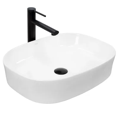 Immagine prodotto di Lavabo da Appoggio in Vetroceramica Rea Angie