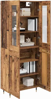 Immagine prodotto di vidaXL Credenza 2 pezzi in legno di recupero materiale in legno