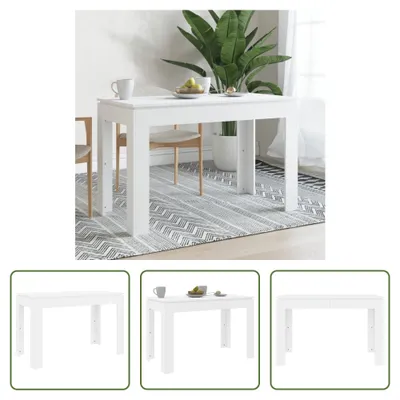Zdjęcie produktu dla Stół jadalniany Living Store biały 120x60x76 cm materiał drewnopochodny