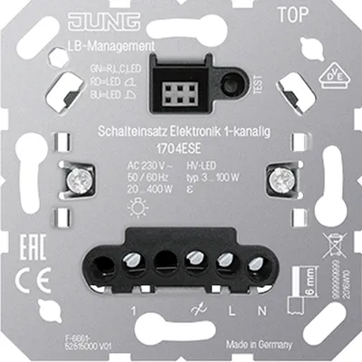 Produktbild von Jung Schalteinsatz Elektronik 1K 1704ESE
