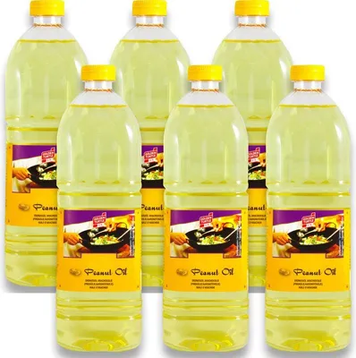 Produktbild von 6er-Pack Erdnussöl (6x 1.000ml) | Arachide Olie | Peanut Oil