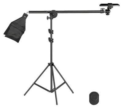 Produktbild von Telefonstativ, höhenverstellbar, kompatibel mit Softboxen, B