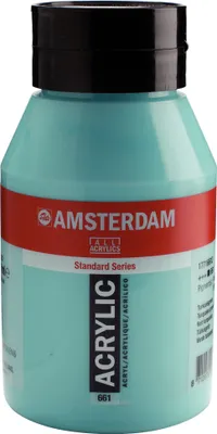 Obrázek produktu pro Amsterdam Standard Series akrylová barva 1000 ml tyrkysově zelená 661