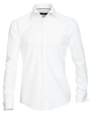 Produktbild von Bundle - Venti - Evening - Slim Fit- Festliches Bügelfreies Herren Hemd mit extra langem Arm (72cm) (001842), Größe:39, Farbe:Weiß (000)