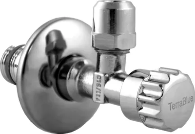 Produktbild von Eckventil TerraBlue 1/2" selbstdichtend chrom