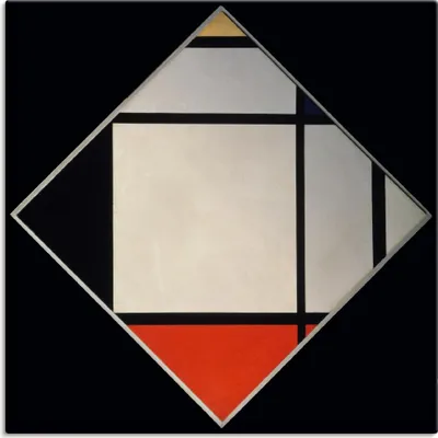 Produktbild von ARTland Leinwandbild Rhombus II. Größe: 50x50 cm
