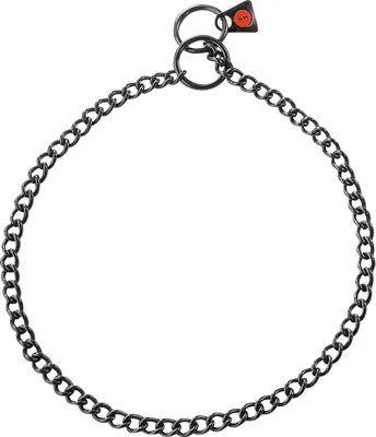 Produktbild von Sprenger Halskette, runde Glieder - Edelstahl Rostfrei schwarz, 2,0 mm, 55 cm
