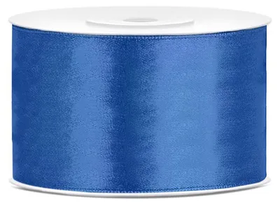 Zdjęcie produktu dla Wstążka satynowa 38mm x 25 m Niebieski