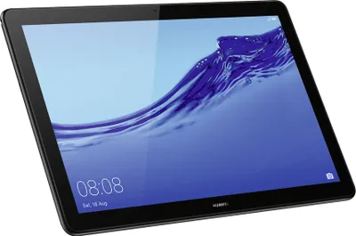 Produktbild von Huawei Mediapad T5 Tablet - 25,7 cm (10,1 Zoll) - 3 GB - 32 GB - Android 8.0 Oreo - Schwarz - microSD Unterstützt - 1920 x 1200 - 2 Megapixel Kamera vorne