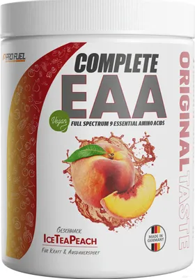 Produktbild von ProFuel Complete EAA (500g) Ice Tea Peach - Aminosäuren - EAA