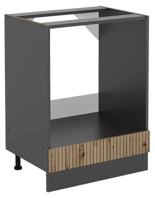 Produktbild von Backofenumbau-Schrank aus Eichenholz, 60 cm ohne Arbeitsplatte