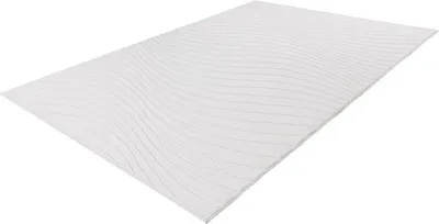 Produktbild von Lalee Comfort - Japandi Teppich - Super soft - Teppich - Teppich hoch niedrigflorig uni Flauschig 120x170 cm elfenbein off-white