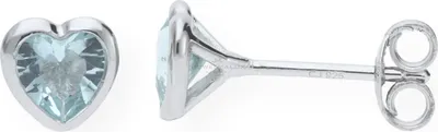 Produktbild von JuwelmaLux Herz Ohrstecker 925 Silber für Kinder JL10-06-1163