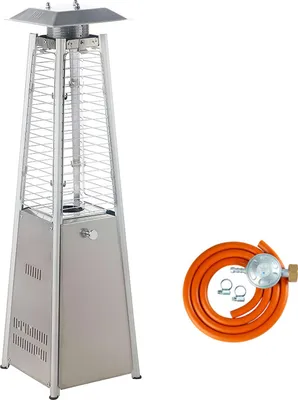 Zdjęcie produktu dla Lampa Gazowa Grzejnik Stołowy Na Gaz Piramida Mini Na Gaz
