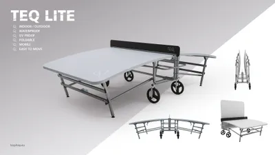 Produktbild von Teqball TEQLITE Fußball Volleyball treffen Tischtennis