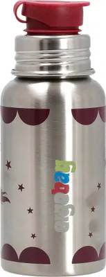 Produktbild von ergobag Edelstahl Trinkflasche Pferdestar silberfarben mehrfarbig