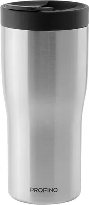 Produktbild von Profino Kaffeebecher Barista 350ml, Edelstahl