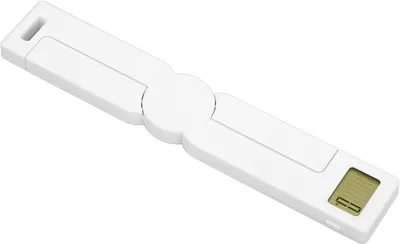 Immagine prodotto di Bilancia digitale da cucina – Bilancia pieghevole – Ideale per pesare gli ingredienti – Design salvaspazio – Capacità: 5 kg – Colore: bianco