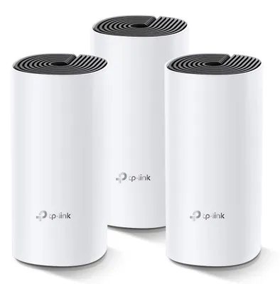 Immagine prodotto di Kit Mesh WLAN TP-Link Deco M4 (confezione da 3), router e ripetitore dual-band AC1200, 2X