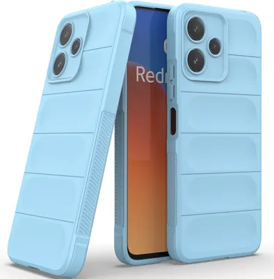 Produktbild von Handyhülle für Xiaomi Redmi 12 5G Weich TPU Silikon Stossfest Anti-rutsch Hülle Blau