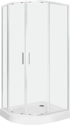 Produktbild von Kerra | Duschkabine - 80x100x208cm - 6mm Sicherheitsglas - Rechteckig - Chrom