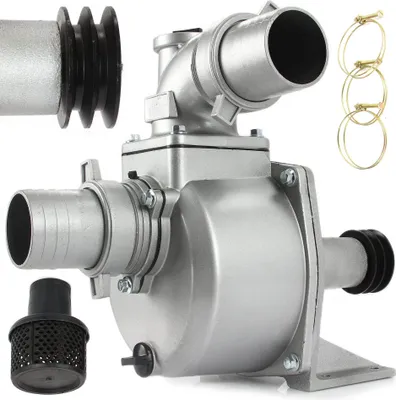 Produktbild von Keilriemen Wasserpumpe 3" 75mm  , Frischwasserpumpe, Motorpumpe, Abwasserpumpe