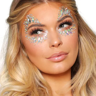 Produktbild von Face Jewels "Diamond Kiss" - Selbstklebende Glitzersteine