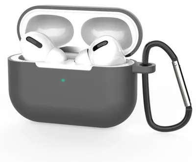Obrázek produktu pro Techsuit – Silicone Case silikonové pouzdro na AirPods Pro 3 (ultratenký hladký materiál) – šedé