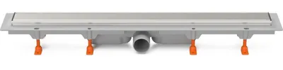 Produktbild von Chud?j Bodenablauf 1050 mm, seitlich D50, klassisch/Bodenmatte, Edelstahlrahmen CH 1050/50 KN 1