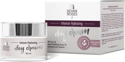 Produktbild von Sevan Roses Gesichtscreme 50 ml – Feuchtigkeitspflege mit Rosenöl & Hyaluronsäure