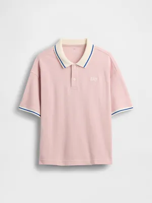 Produktbild von GAP Oversize-Poloshirt für Kinder mit Logo XS