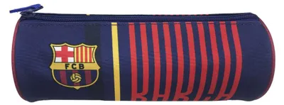 Image de Trousse à crayons FC Barcelone avec fermeture à glissière