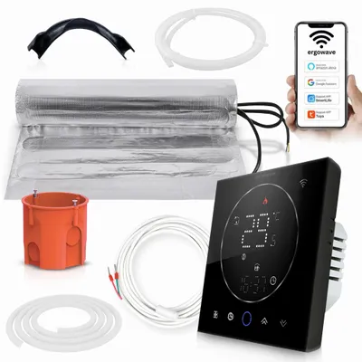 Obrázek produktu pro Sada topné rohože pod panely s termostatem WIFI CLEAR.B