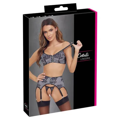 Produktbild von BH Set weiß/schwarz XL