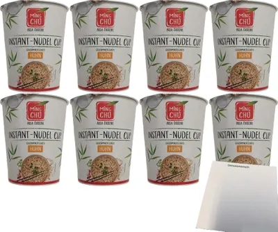 Produktbild von Ming Chu Instantnudeln Cup Huhn (8x67g) + usy Block