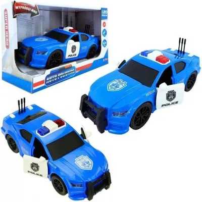 Image de Voiture de police avec sons et lumières - Trifox
