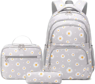 Produktbild von Schulranzen Set 3-teilig, wasserdicht, Nylon, 30 x 16 x 43 cm, für Schule